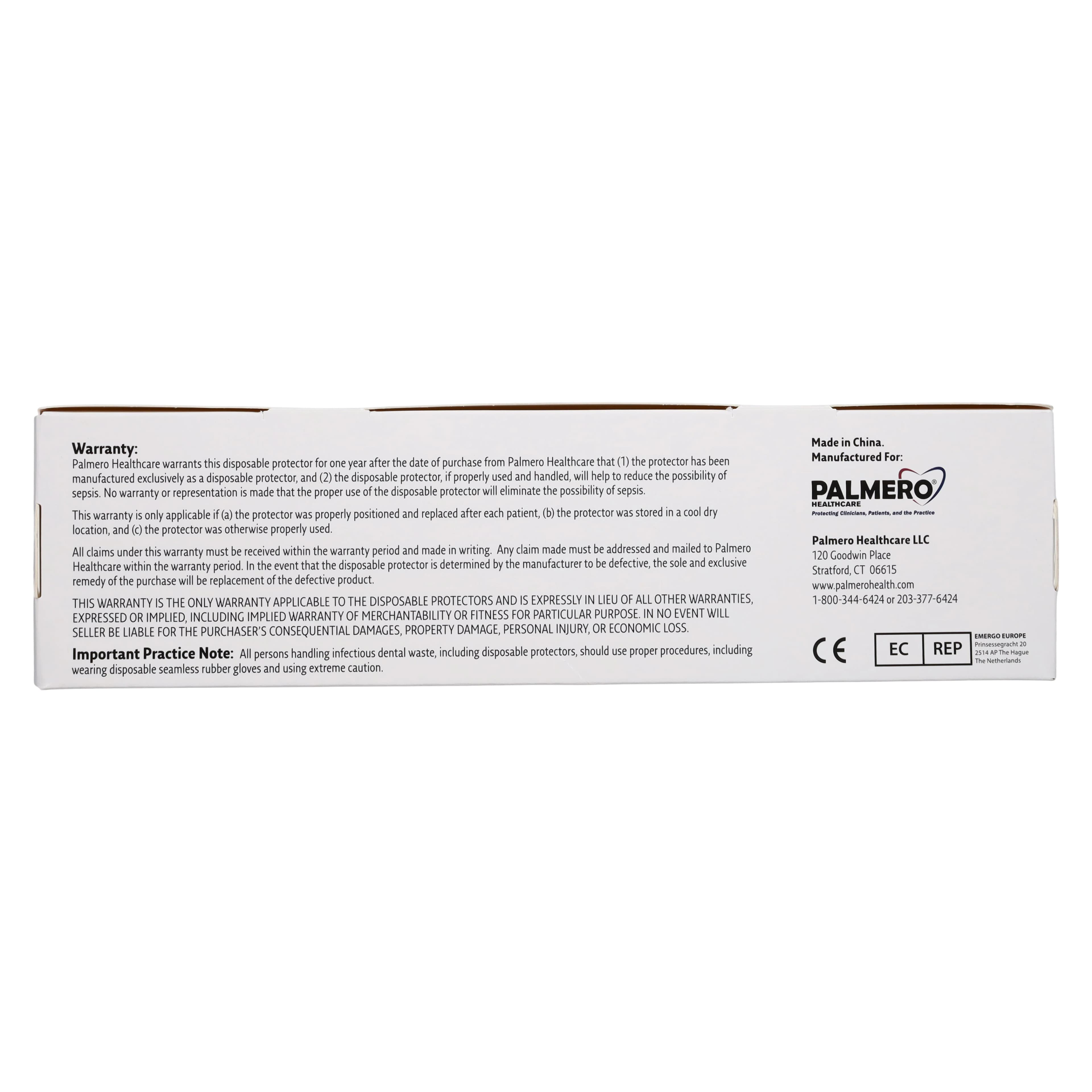 Palmero Digital X-Ray Sensor Protectors, Size #2, 2-1/2" x 10", Clear, Latex-Free, 500/Box, 1915A thumbnail 4