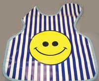 Palmero Health Care Child Lead X-Ray Apron, Happy Face Vinyl, Without Collar, 0.3 mm Lead, 20 in x 19 1/2 in, Each - X-Ray Apron Child - Image 1