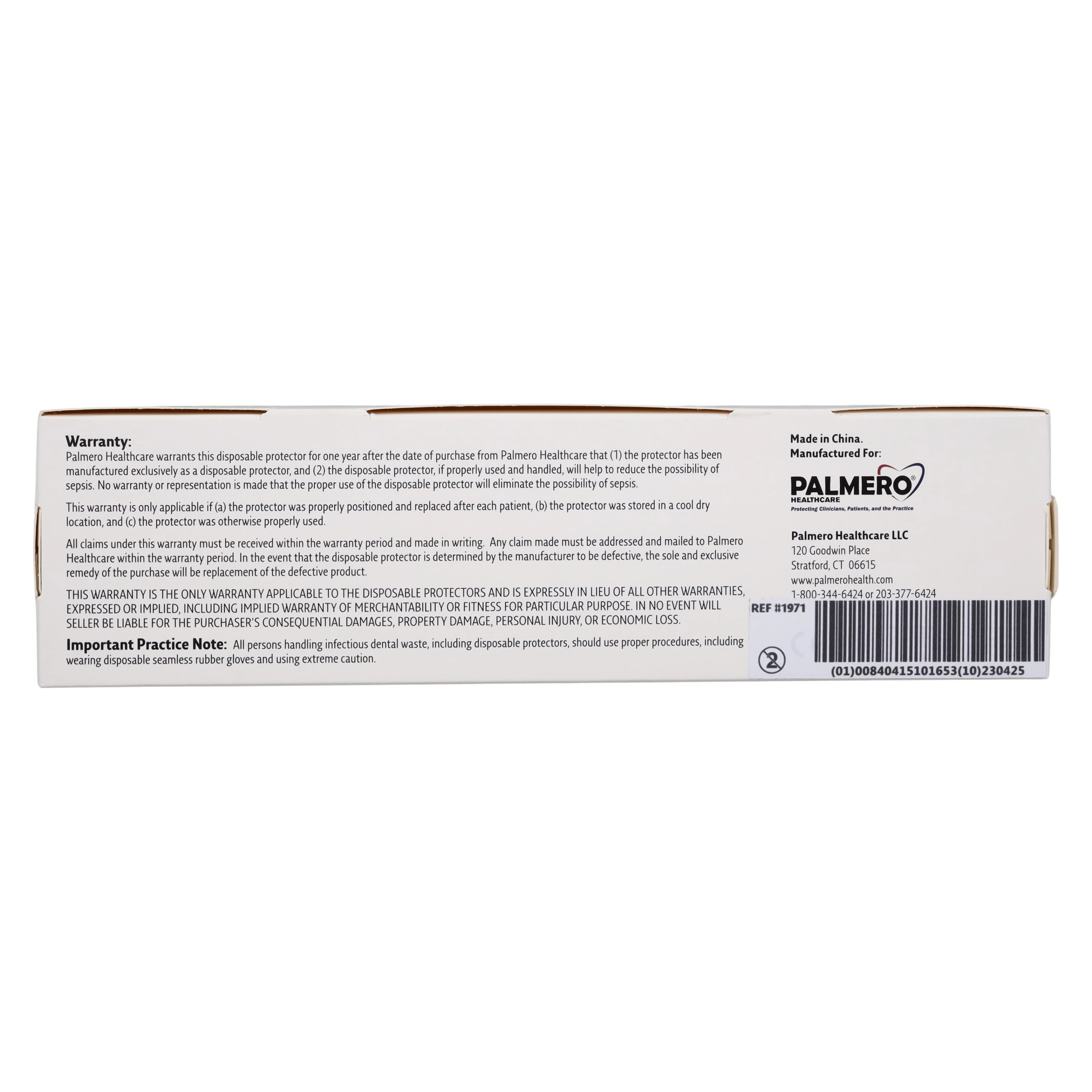 Palmero Digital X-Ray Sensor Protector, Size #2, Universal Fit, 1-5/8" x 8", Clear, Latex-Free, 500/Box, 1971 thumbnail 4