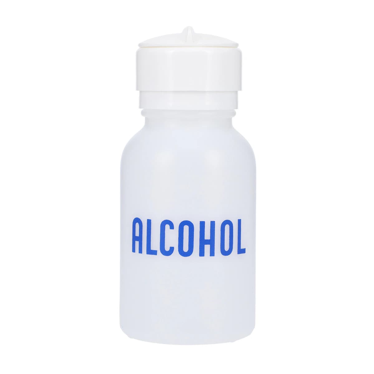 Palmero Imprinted Alcohol Dispenser, 9 oz, Clear Unbreakable Plastic, Pump with Swing-Away Self-Closing Cap, Empty, 1/Each, MI360 - Alcohol Dispenser, 9 oz, 1/Pk, MI360 - Image 1
