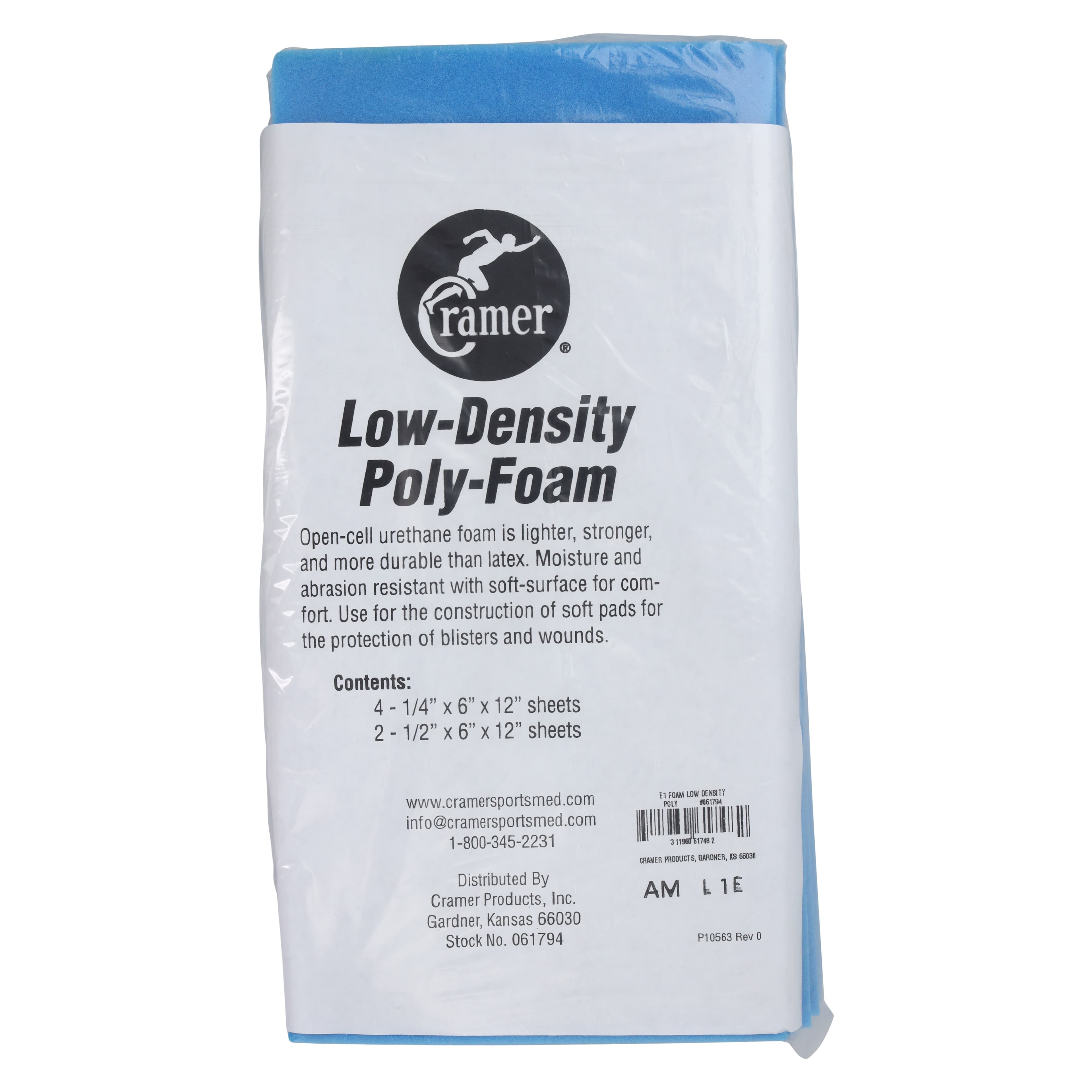 Performance Health Supply Low Density Foam Sheet, Orthopedic Padding thumbnail 3