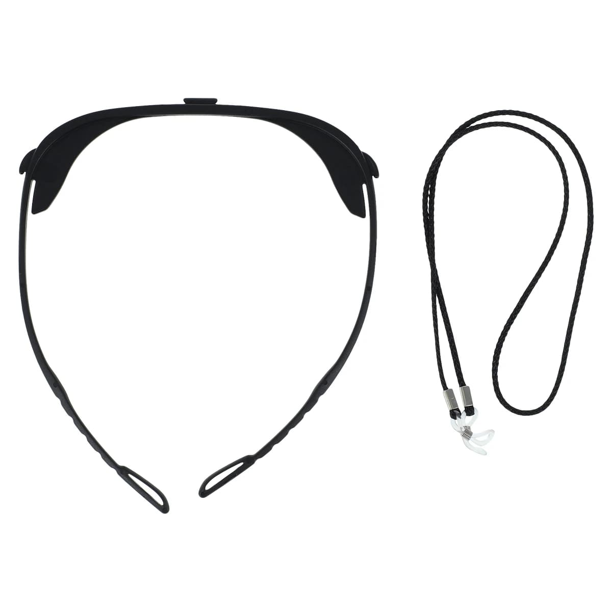 Dynamic Disposables® Safety Eyewear Office Pack, 10 Frames, 20 Clear Lenses & 1 Cord, Black, 3900 thumbnail 3
