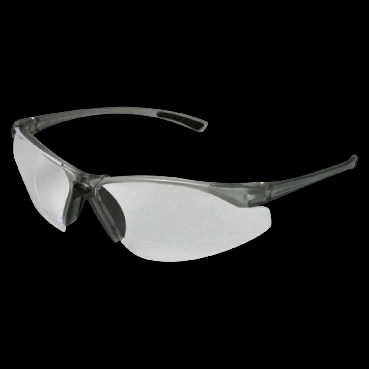 ProVision Tech Specs Bifocal Safety Eyewear, 2.5 Diopter, Gray Frame, Clear Lens, 3720D thumbnail 2
