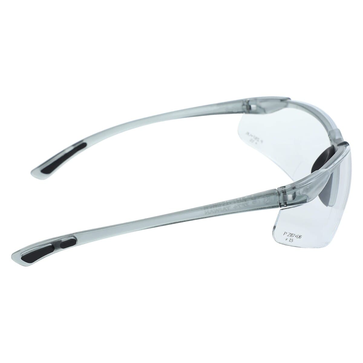 Palmero ProVision Tech Specs Bifocal Safety Eyewear, 1.5 Diopter, Grey Frame/Clear Lens, 3720B thumbnail 4