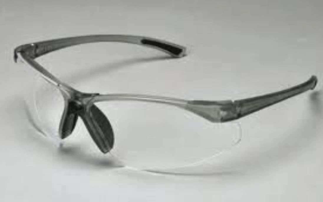 ProVision Tech Specs Safety Eyewear, Grey Frame/Clear Lens, 3710C - Tech-Specs Eyewear - Grey Frame/Clear Lens. Exceptional styling - Image 1