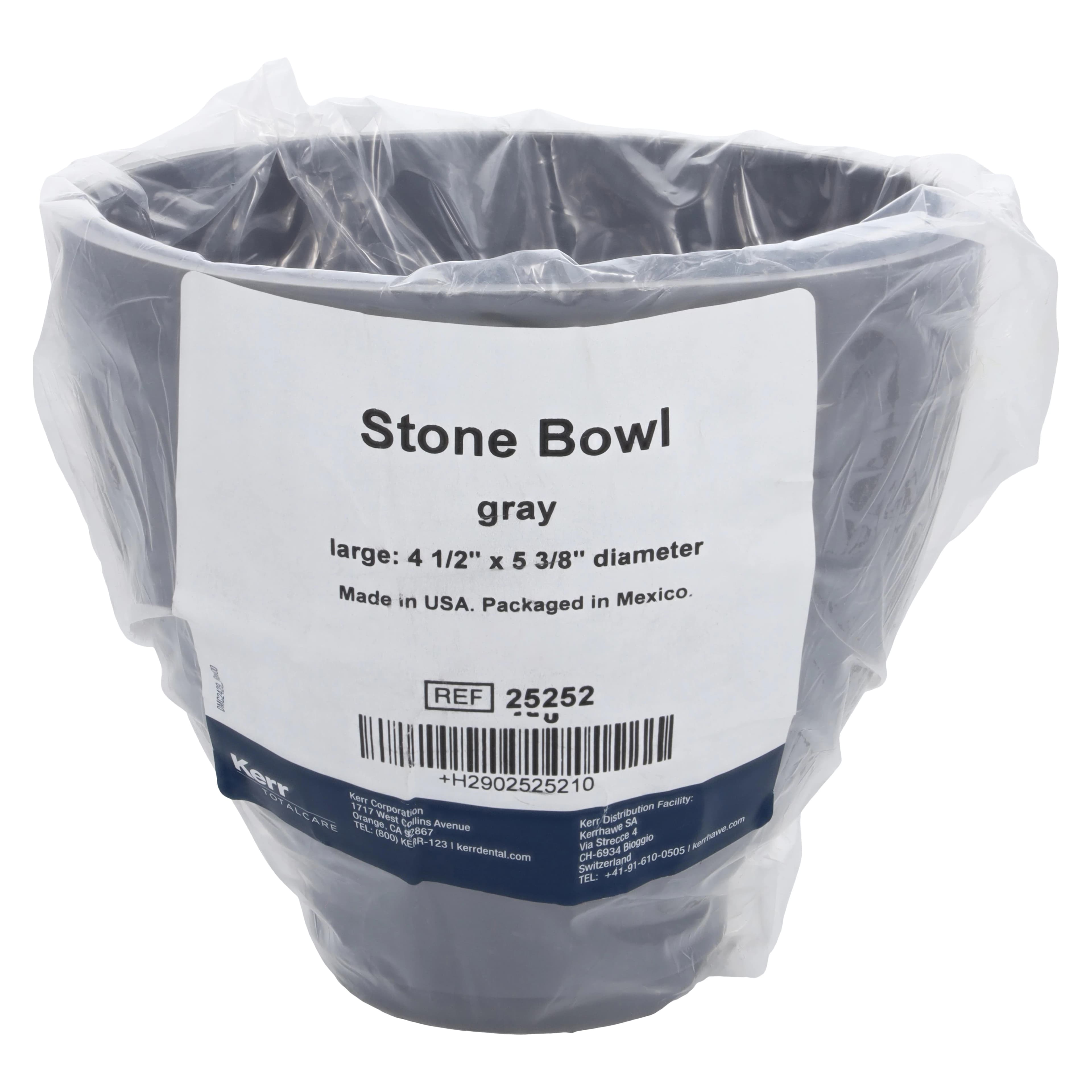 Kerr Alginator II Stone Bowl, Large, Gray, 25252 thumbnail 3