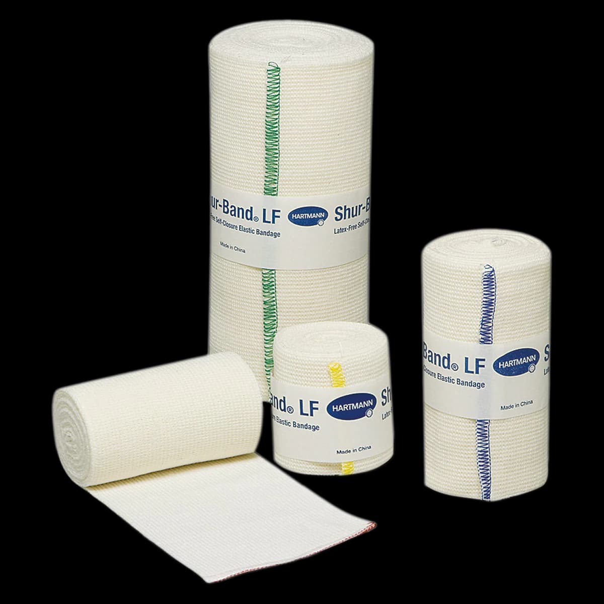 Hartmann Shur-Band Stretch Bandage Elastic, 4" x 10 yd, Non-Sterile, 6/Box - Bandage Elast Shur-Band LF NS - Image 1