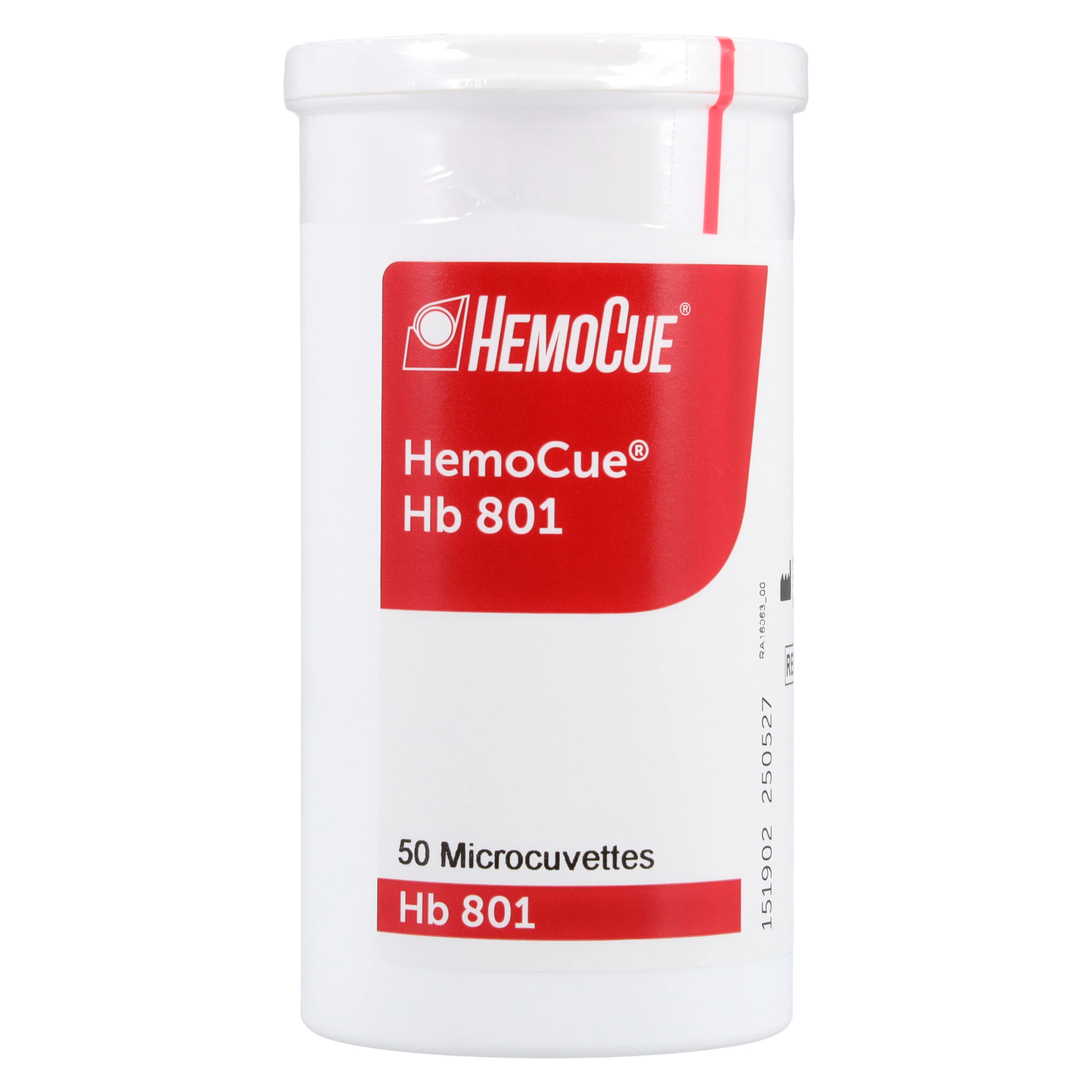 HemoCue Hb 801 Hemoglobin Microcuvettes, 200/Box thumbnail 2