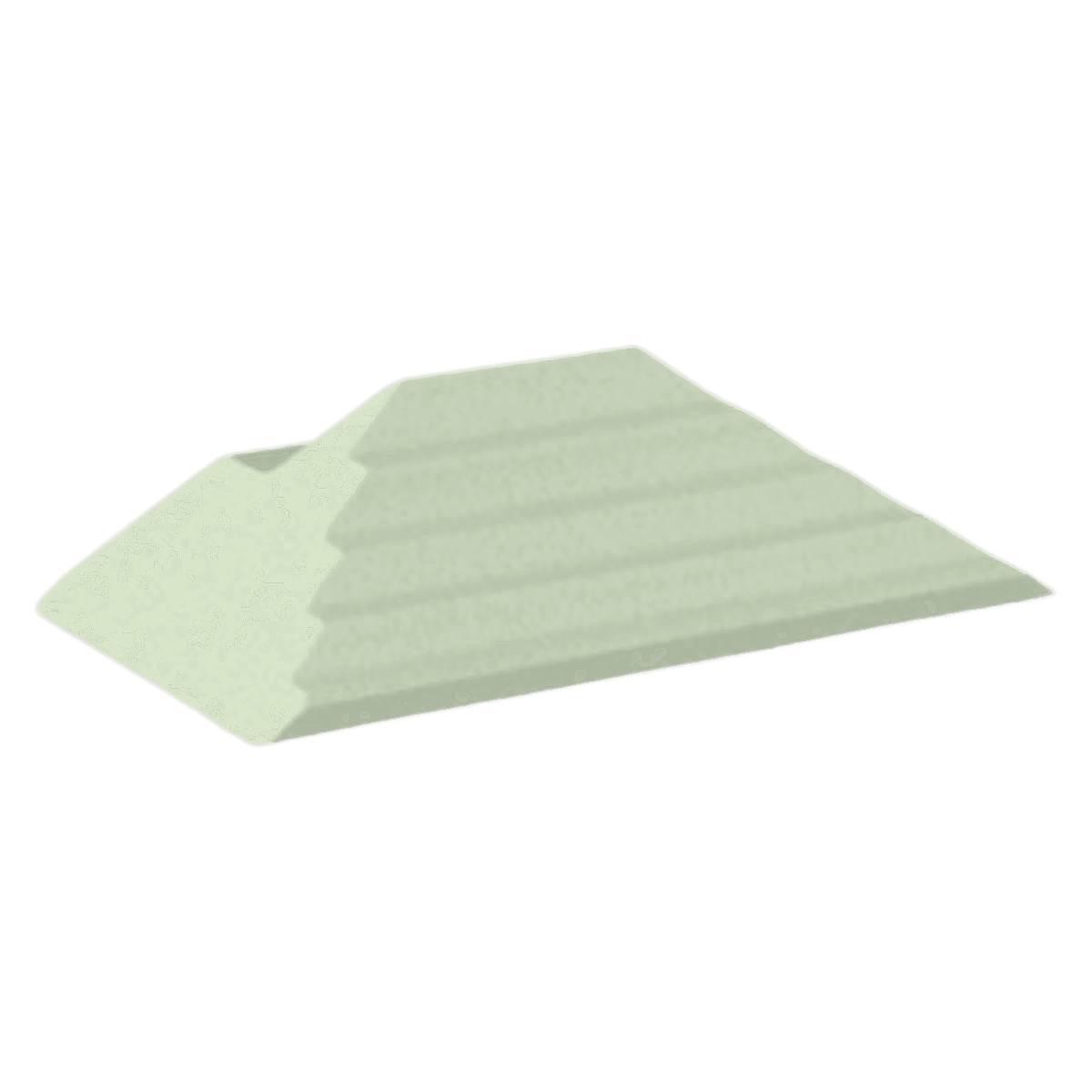 Techno-Aide Stealth-Core Finger Positioning Block, Adult Oblique, 6 x 10-1/2 x 3" - Block Finger Adult Oblique - Image 1
