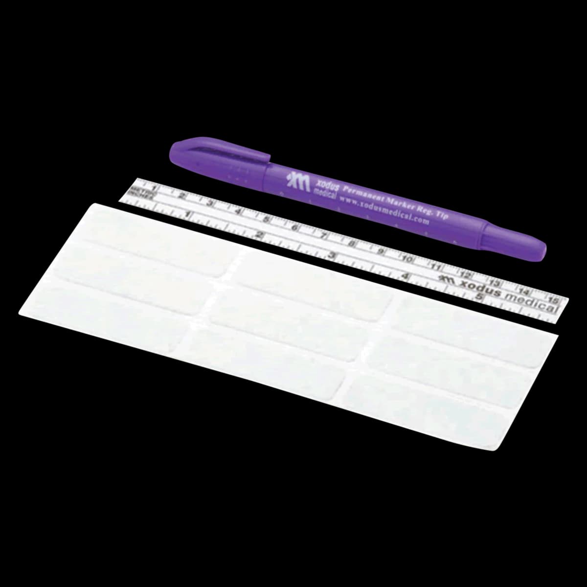 Xodus Medical Permanent Marker, Regular Tip, Round Pen, Disposable - Marker Permanent Regular Tip - Image 1