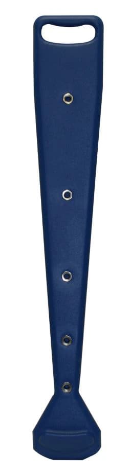 CanDo MVP Wall Rack, 32" x 1" x 6", Holds 5 Balls - Rack Wall 5-Ball CanDo MVP - Image 1