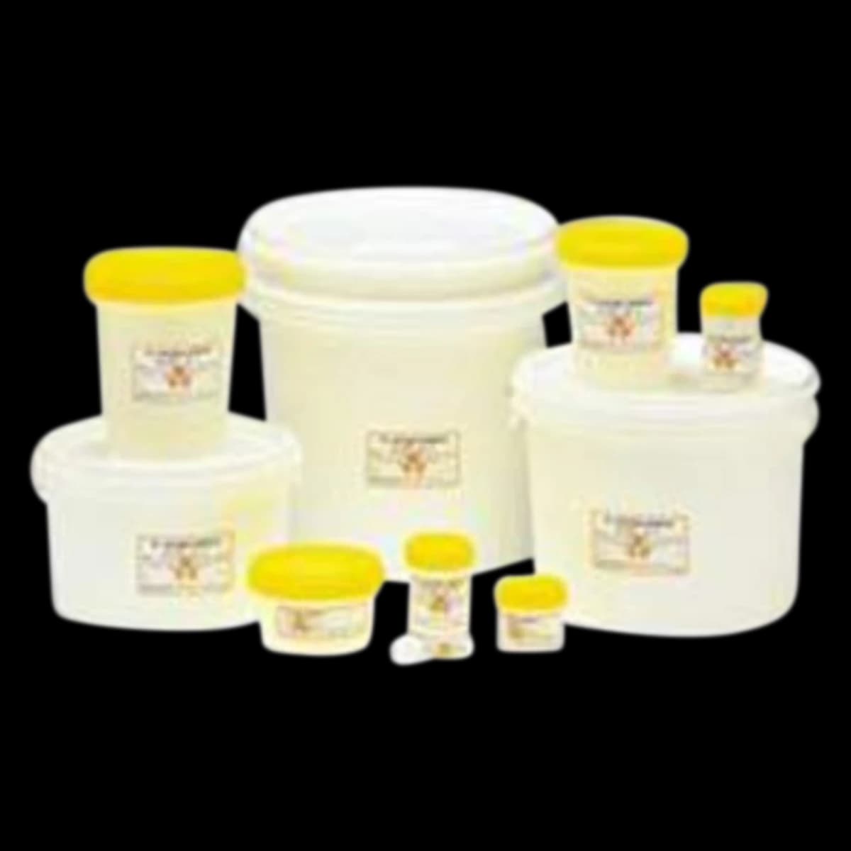 Histoplex Specimen Bucket, Neutral Buffered Formalin 10%, 20L, Polypropylene/Polyethylene, White Tamper-Evident Snap Cap, 2/Case - Bucket Specimen Histoplex 20L - Image 1