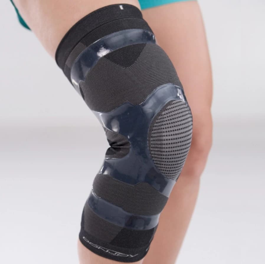 DJO TriZone Support Sleeve, Adult Knee, Medium - Knee Support TriZone Sleeve - Image 1