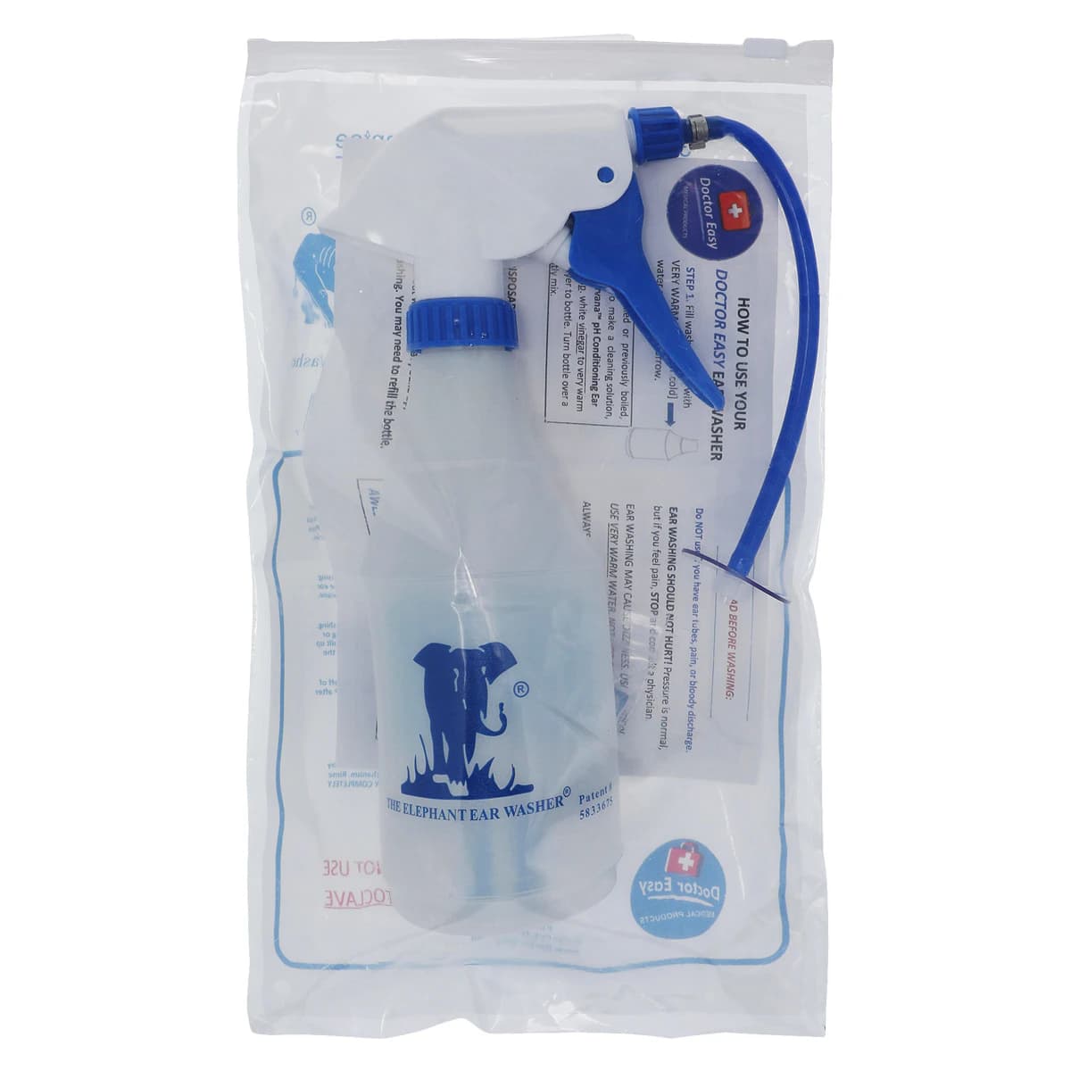 Doctor Easy Elephant Ear Wash Unit, Non-Returnable, Plastic, Each thumbnail 7