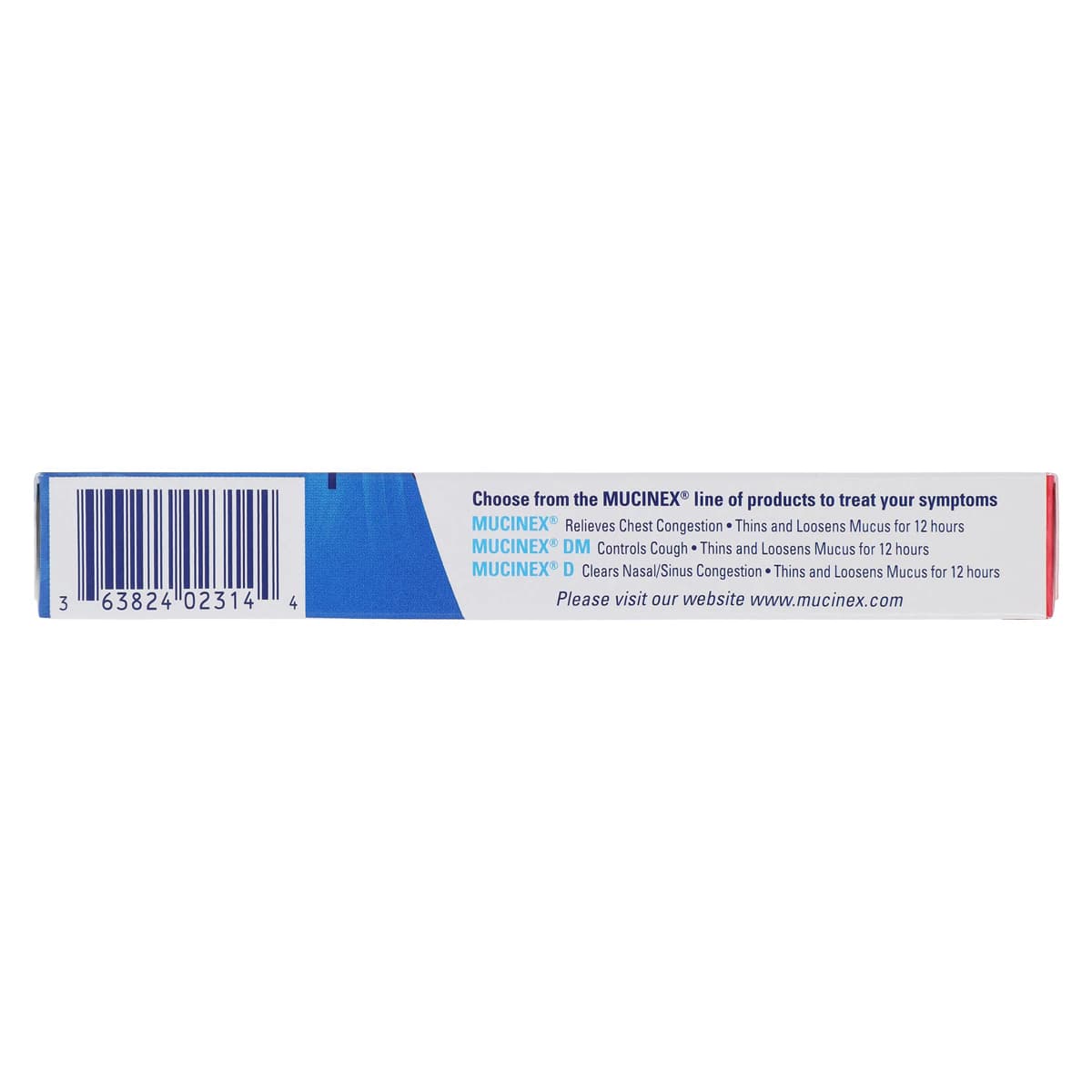 Mucinex Max Strength Tablets, 1200mg, 14/Pack thumbnail 3