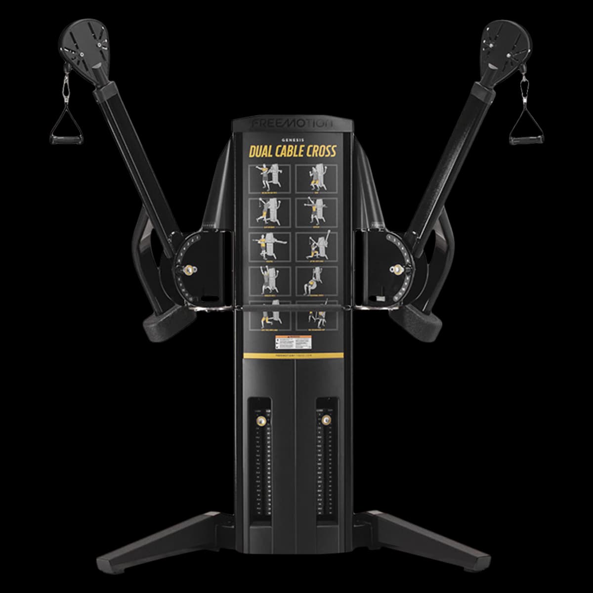 Free Motion Fitness Trainer Dual-Cable Cross, 38x123x92" - Trainer Dual-Cable Cross - Image 1