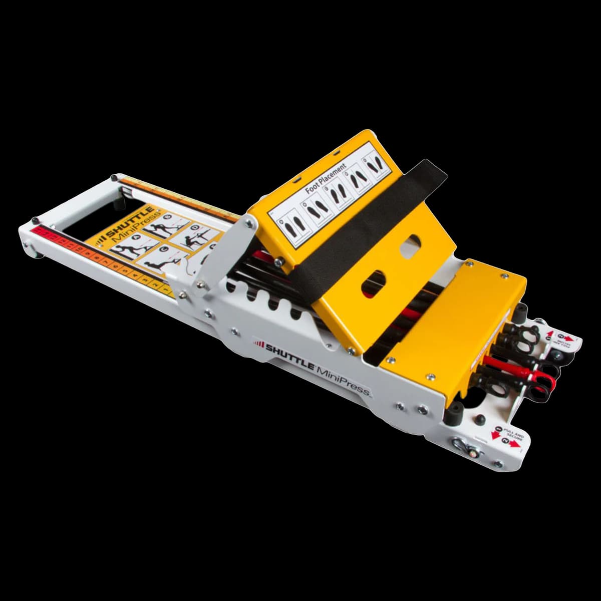 Shuttle Mini-Press Rehabilitation Leg Press, Yellow/Gray - Shuttle Mini-Press Yellow/Gray - Image 1