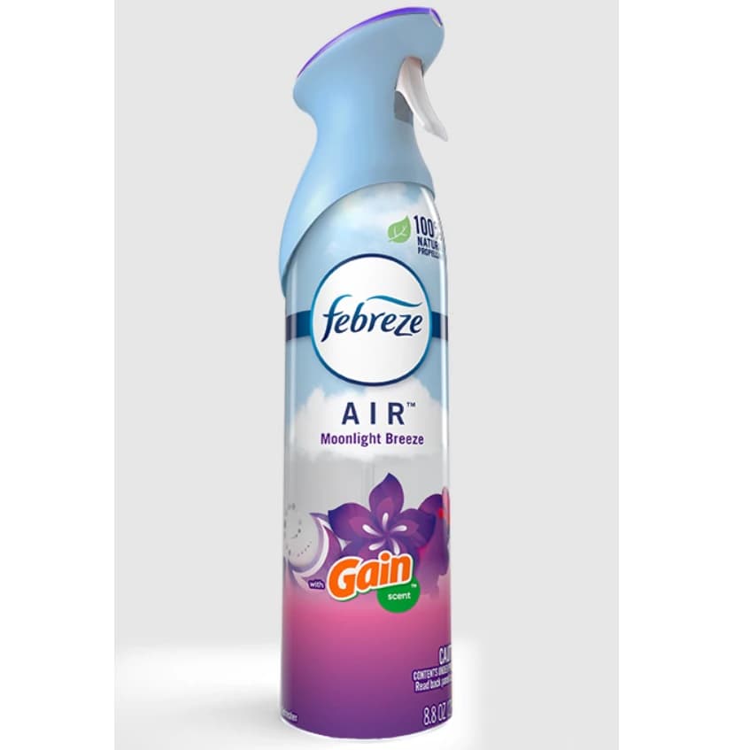 Febreze AIR Freshener Gain Moonlight Breeze, 8.8 oz, Pack of 2 - Air Freshener Gain Mnlght Brze - Image 1