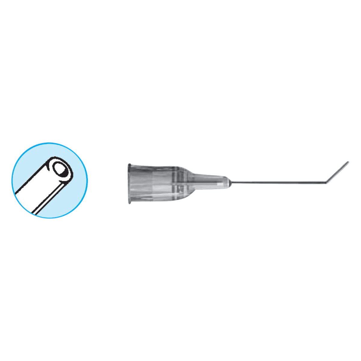 Summit Medical Anterior Chamber Irrigating Cannula, 21G x 1" - Cannula Anterior Chamber Irrig - Image 1