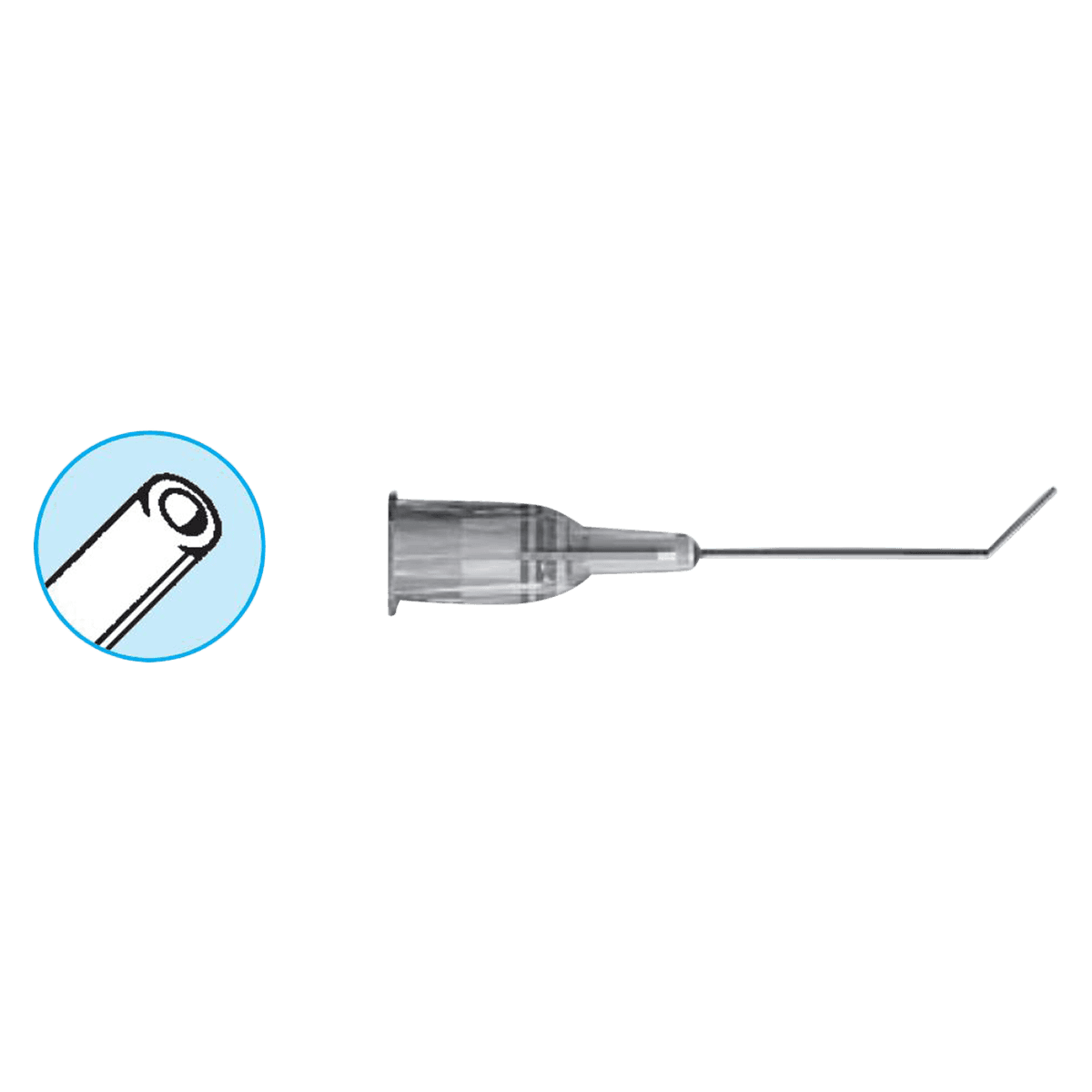 Summit Medical Anterior Chamber Irrigating Cannula, 23G x 1" - Cannula Anterior Chamber Irrig - Image 1