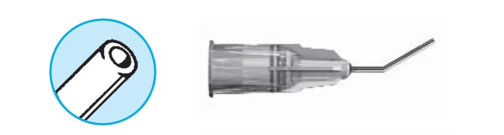 Summit Medical Anterior Chamber Irrigating Cannula, Angled Tip - Cannula Anterior Chamber Irrig - Image 1