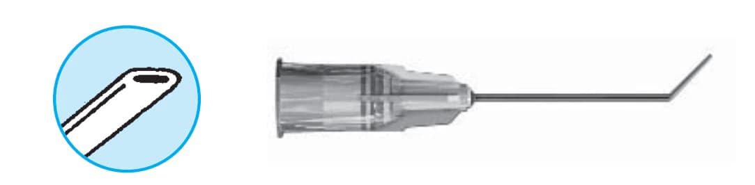 Summit Medical Anterior Chamber Cannula, 19G x 1", Flattened Tip, 01KT5ZVXN771311T78YHM5P4M1 - Cannula Anterior Chamber Washo - Image 1