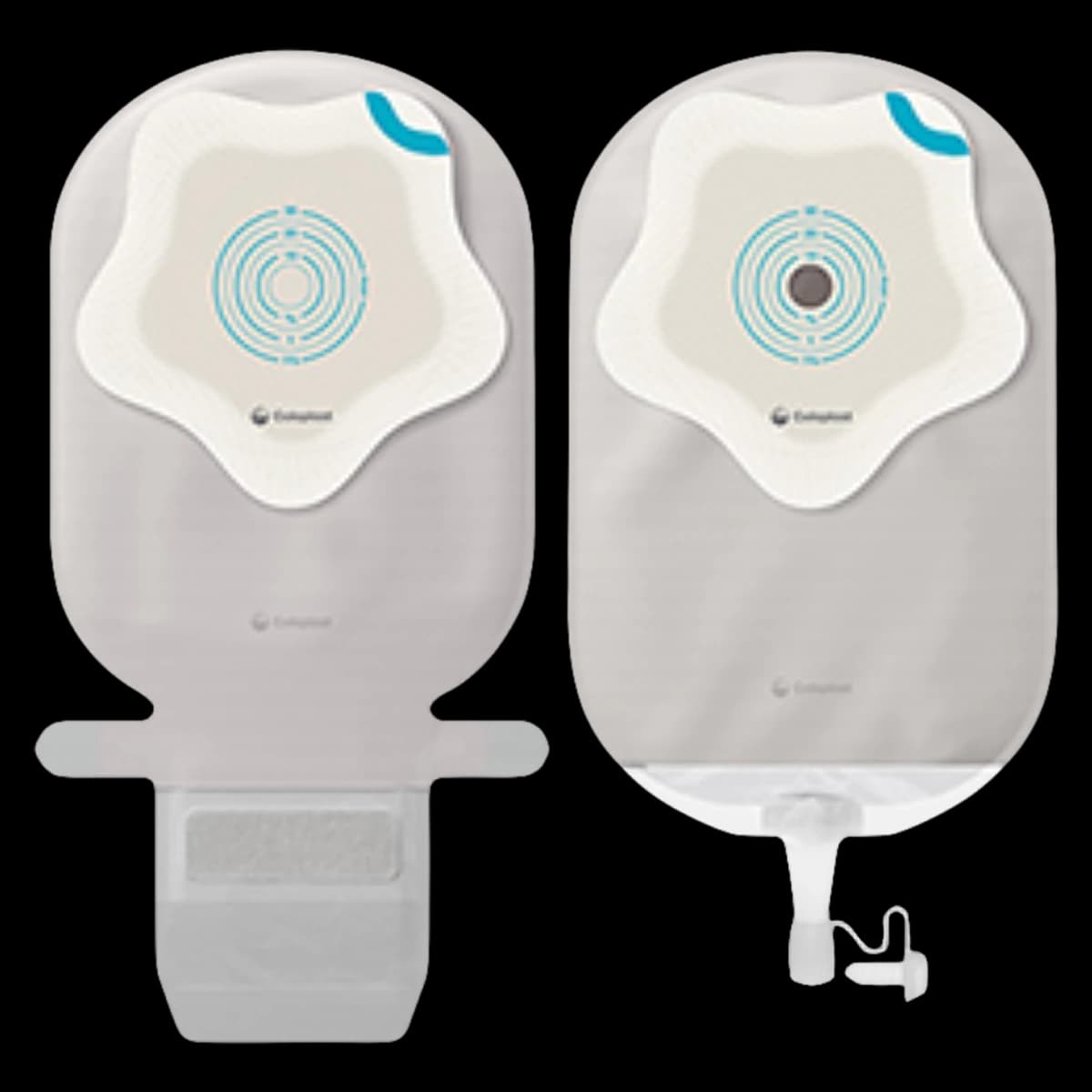 Coloplast SenSura Mio Urostomy Bag, Transparent, 1-Piece, 3/8"-1-3/8" - Bag Urstmy SenSura Mio Child - Image 1