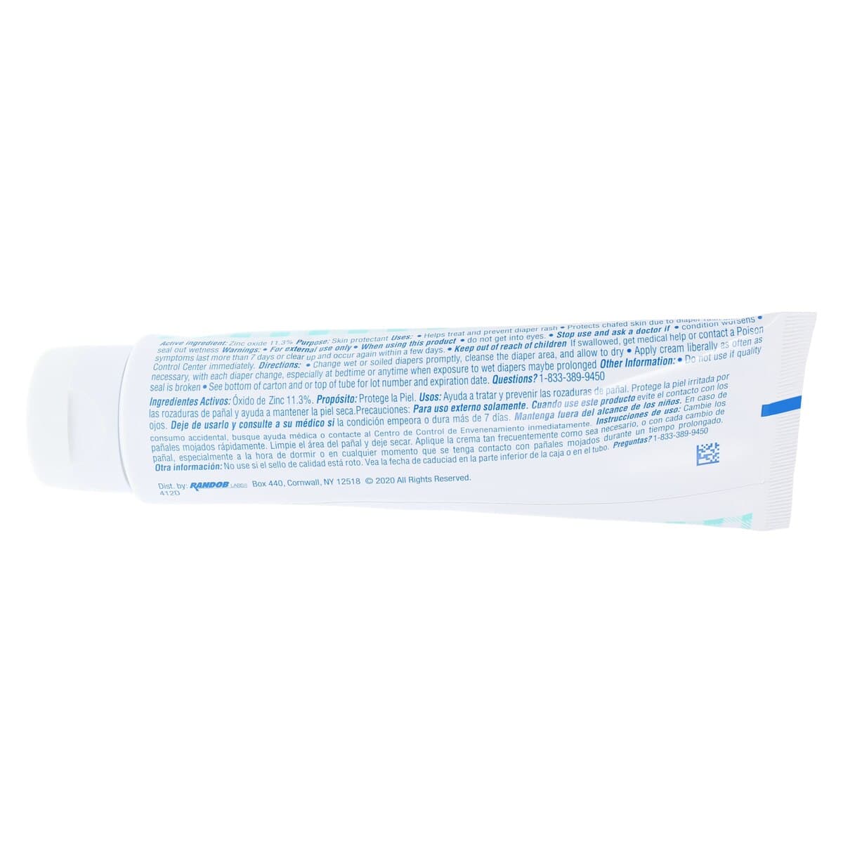 Balmex Diaper Rash Cream, Zinc Oxide 11.3%, 4 oz Tube thumbnail 5