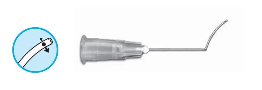 Summit Medical Lasik Irrigating Cannula, 9mm Open End - Cannula Lasik Irrigating Burra - Image 1