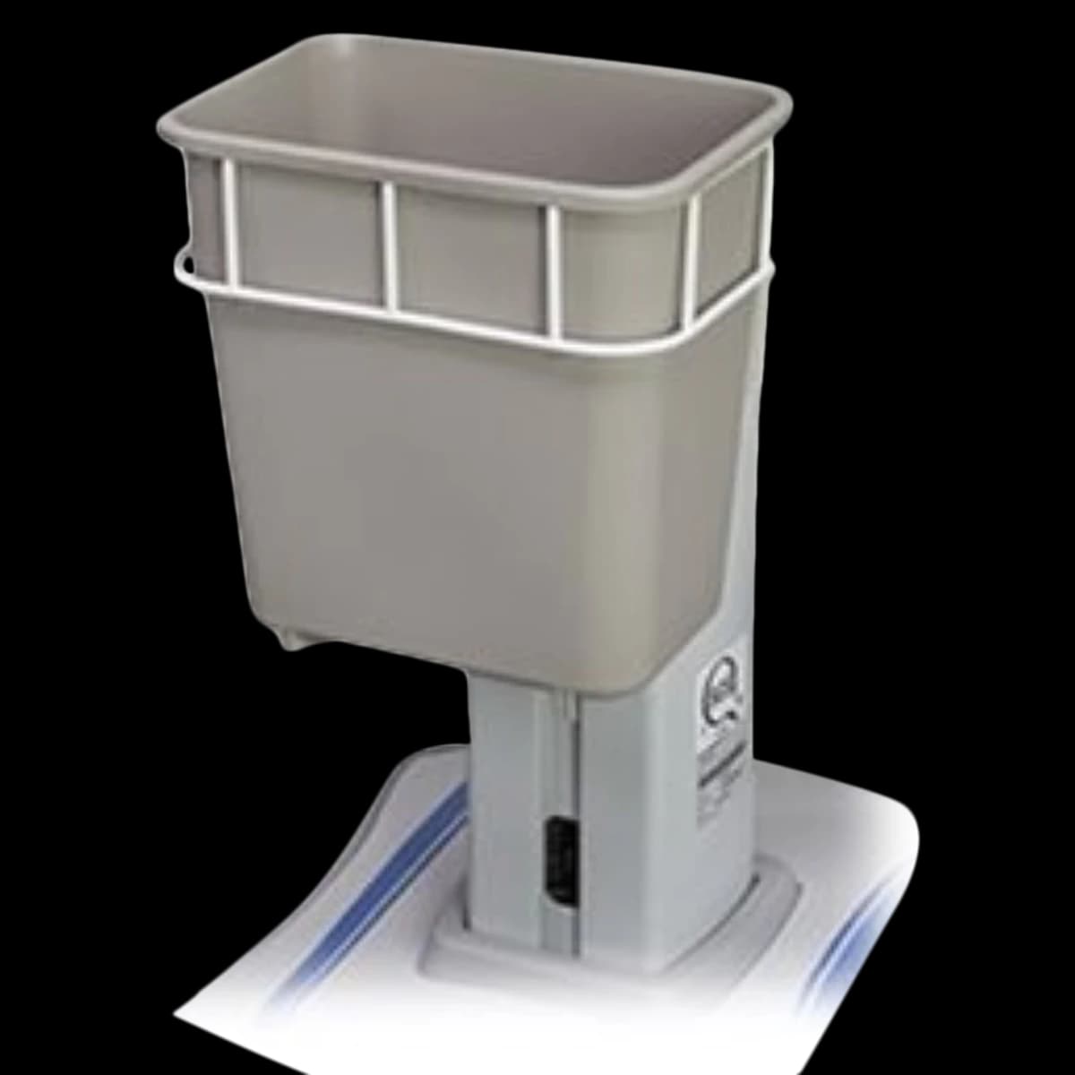 Bracket Waste Basket for M38E Cart, Each - Bracket Waste Basket f/Cart - Image 1