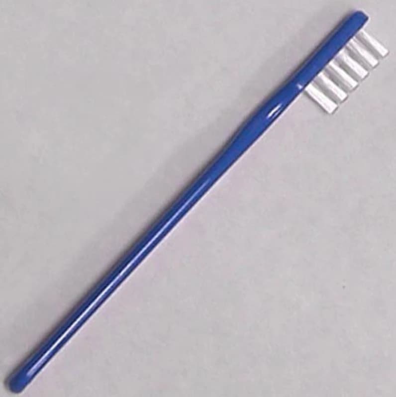 Sklar Instruments Instrument Cleaning Brush, Toothbrush Style, 7-1/4" Nylon/Plastic, Disposable, 24/Package - Brush Instr Cleaning Disp - Image 1