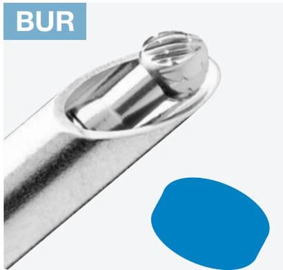 Conmed Linvatec Spherical Bur Blade, Extended Length, 5.5mm - Spherical Bur Blade, Ext Lengt - Image 1