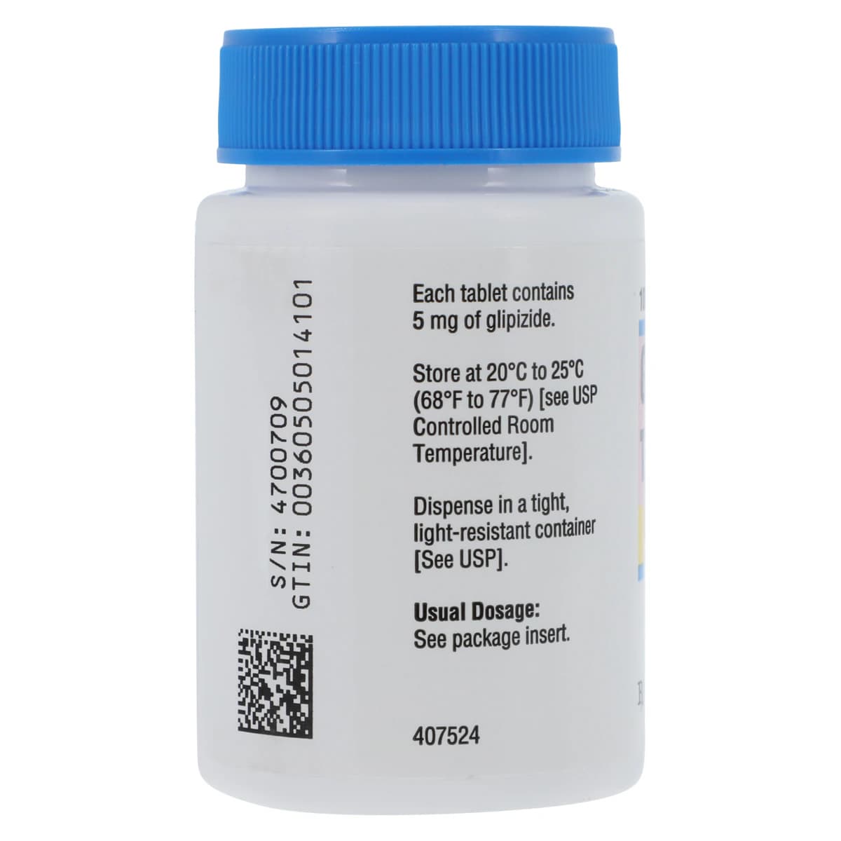 Glipizide Tablets, 5mg, 100/Bottle thumbnail 3