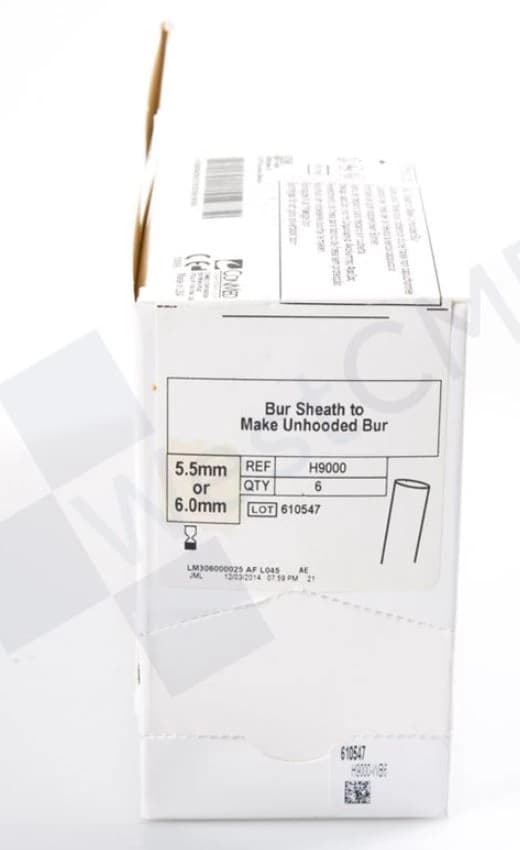 Conmed Linvatec Bur Sheath, 5.5/6.0mm, Sterling Stainless Steel - Bur Sheath 5.5/6.0mm - Image 1