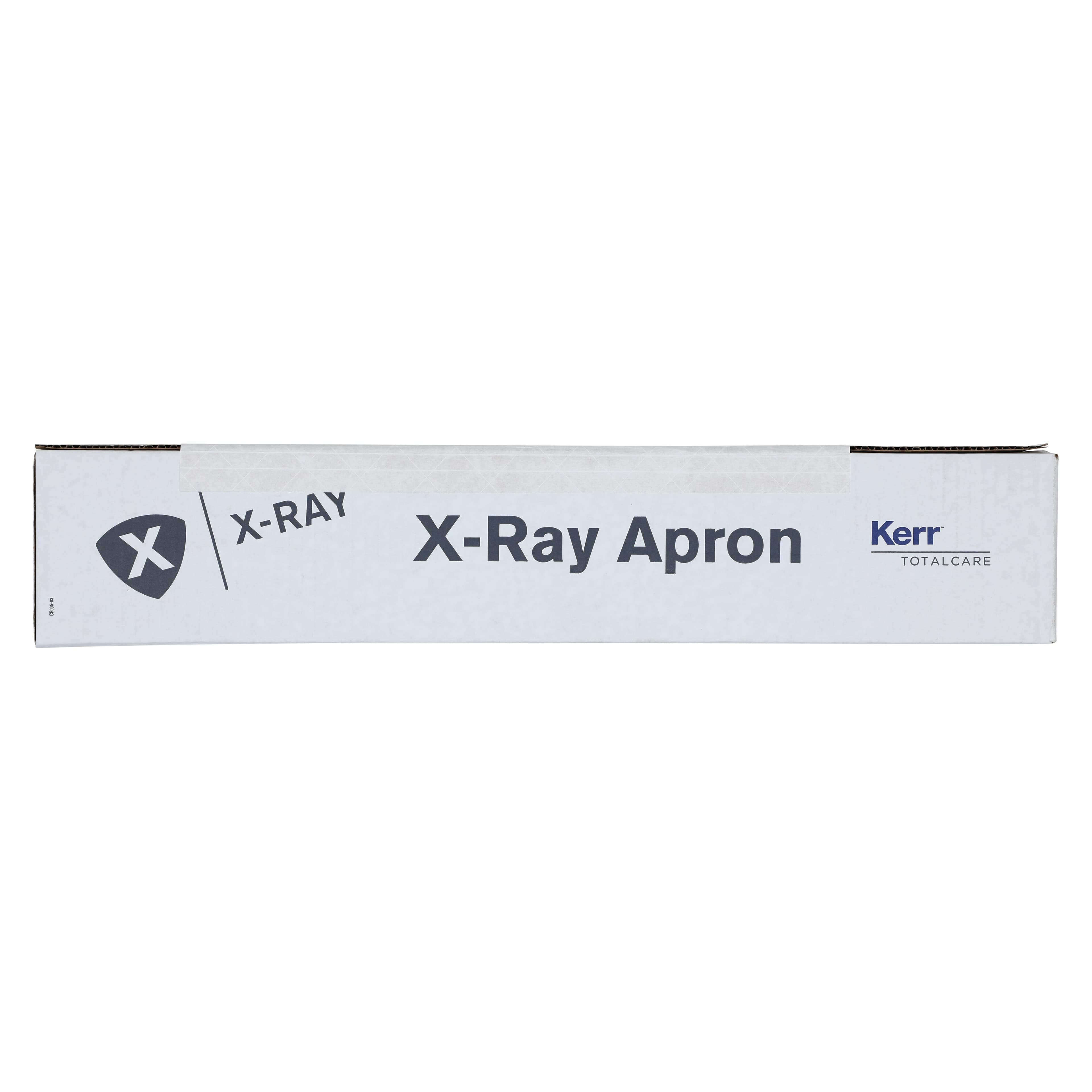 Kerr TotalCare Adult Leaded X-Ray Apron with Thyroid Collar, Blue, 0.3 mm Lead Equivalency, 23" W x 26" L, 31461 thumbnail 5
