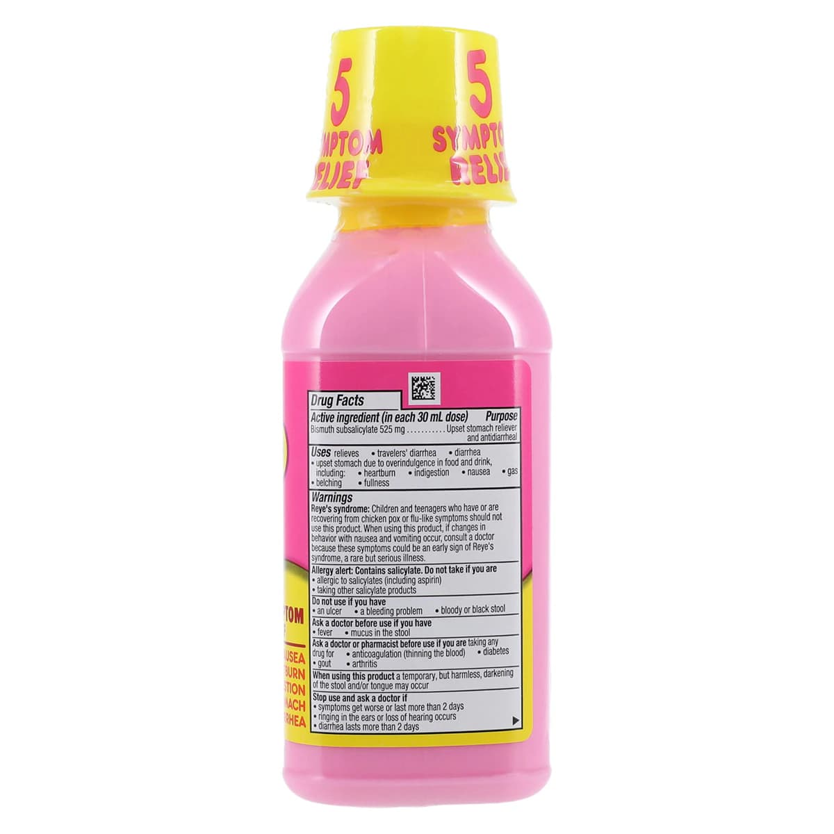 Pepto-Bismol Liquid Original, 525mg, 8 oz/Bottle thumbnail 2