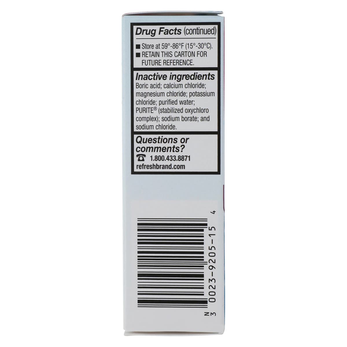 Refresh Liquigel Lubricant Eye Gel Drops, 15 mL thumbnail 4