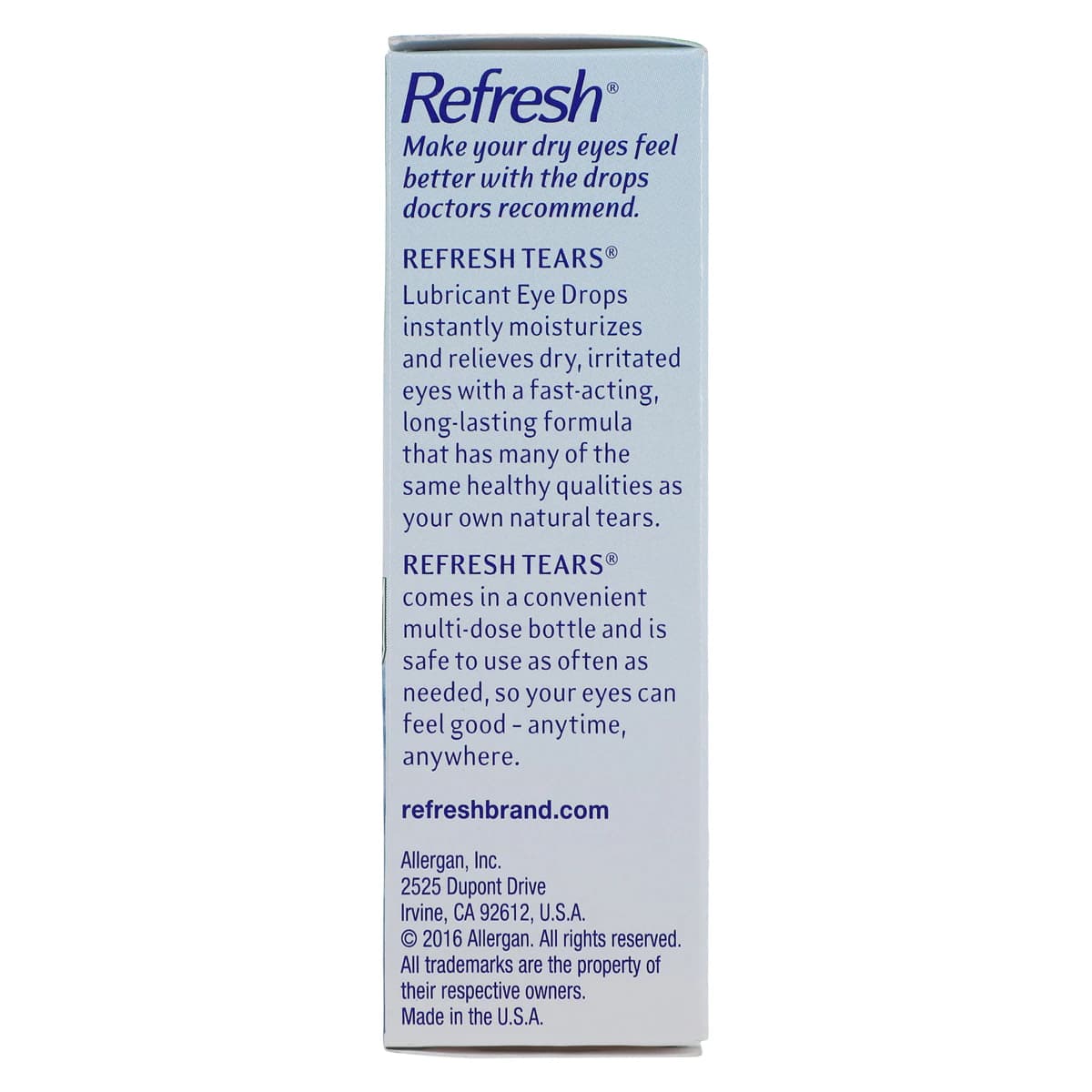 Refresh Tears Lubricant Eye Drops, 15 ml Bottle thumbnail 3