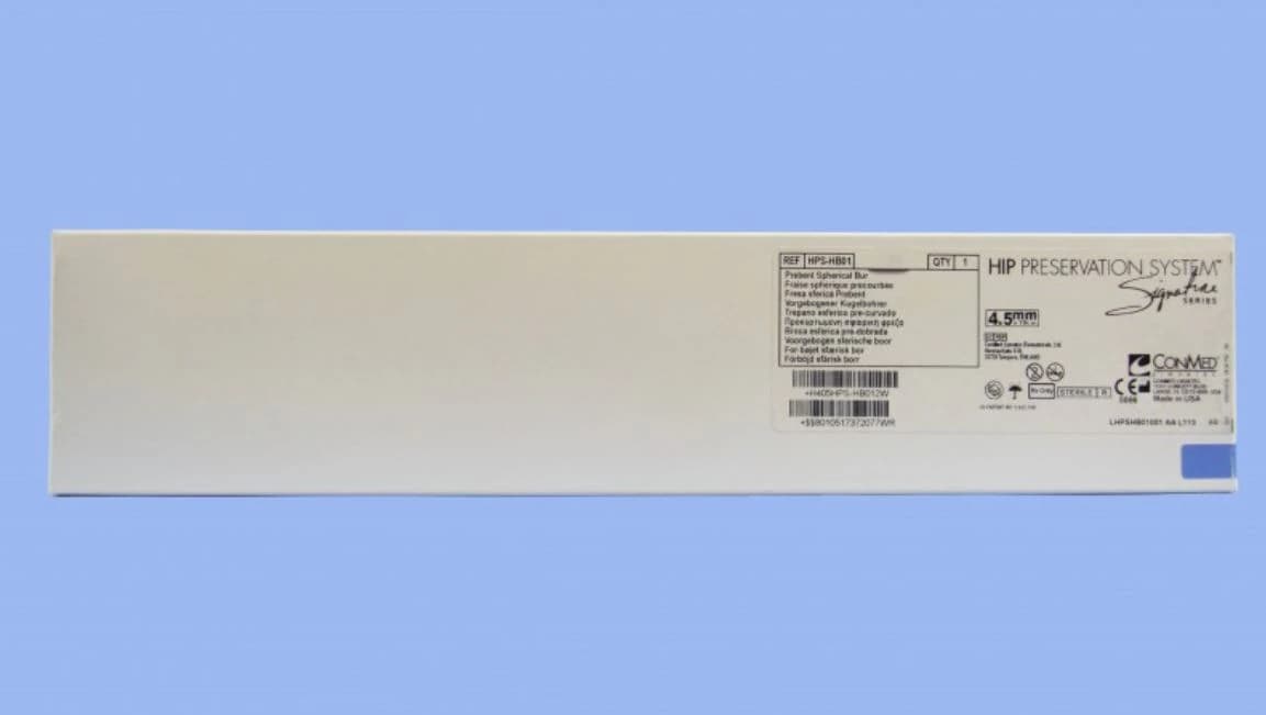 HPS Stainless Steel Spherical Bur, 4.5mm - HPS Spher Bur 4.5mm - Image 1