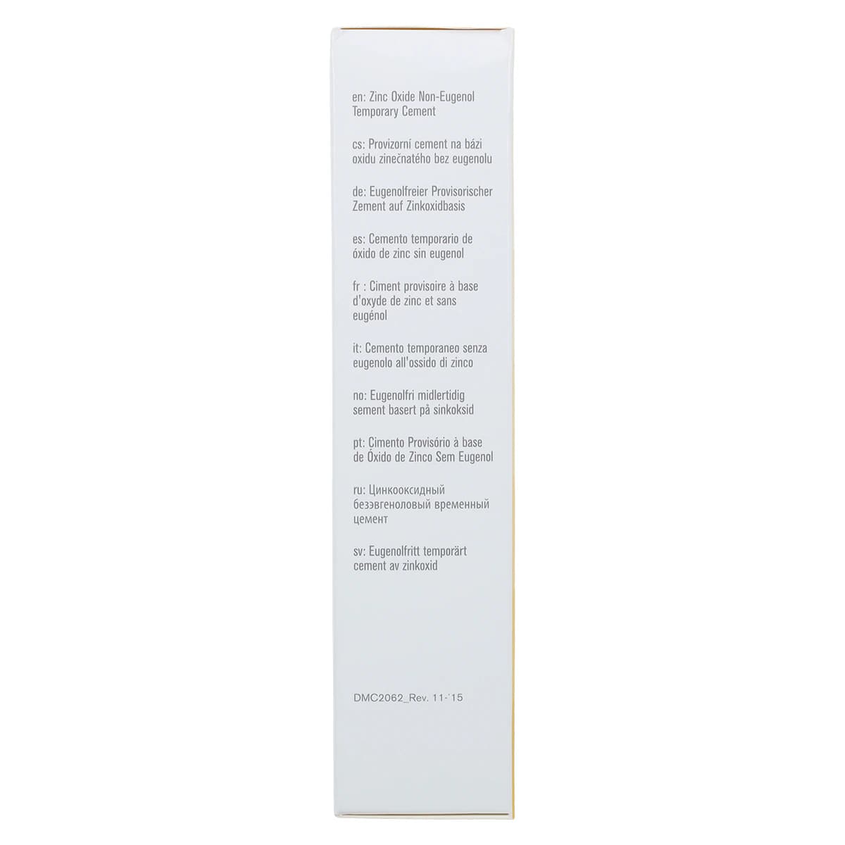 Zone Temporary Cement Dual Syringe, Non-Eugenol Zinc Oxide, Regular Shade, 15g, 27043DX thumbnail 6