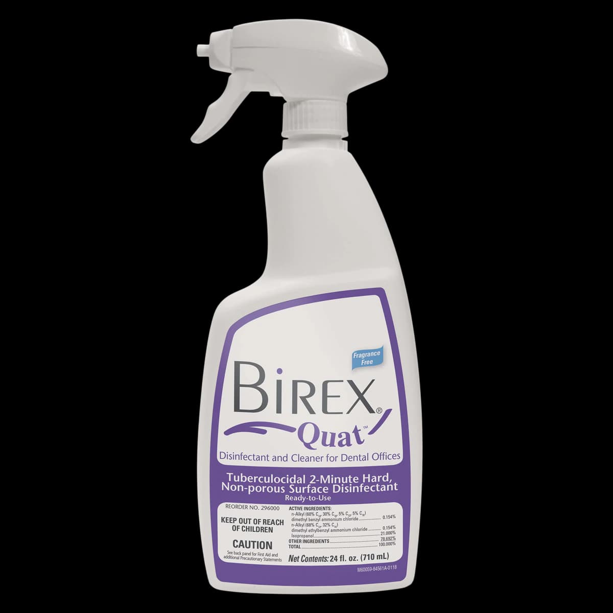 Birex Quat RTU Disinfectant, Fragrance Free, 24 oz Bottle - Birex Quat RTU Disinfectant - Image 1