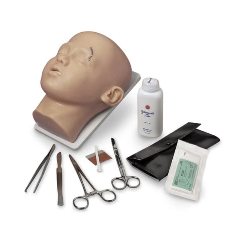 Life/form Head Suture Training Kit, Pediatric, Unisex, LF01021U - Head Kit Suture Pediatric - Image 1