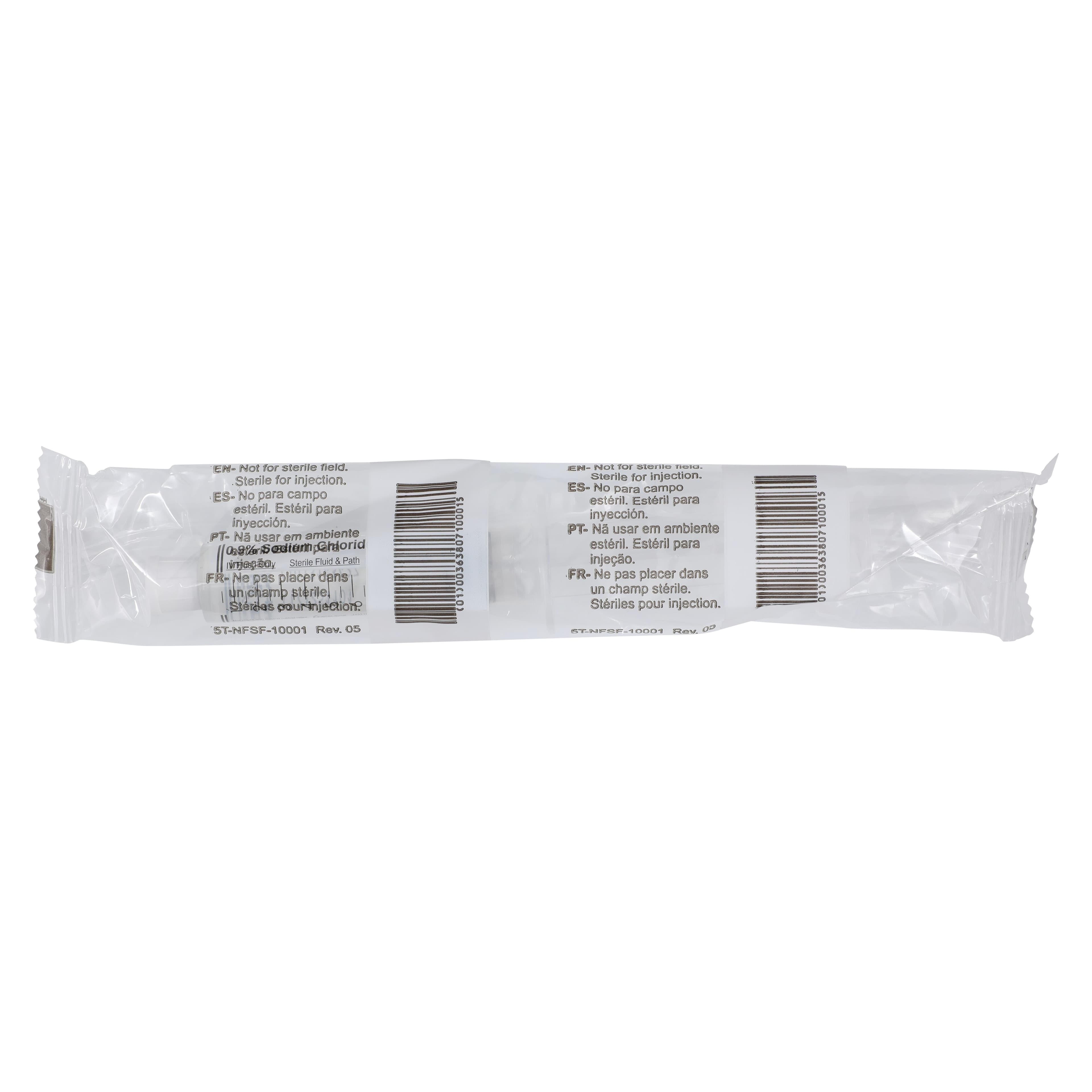 Medline Saline IV Flush Solution 0.9% Prefilled Syringe, 10mL, 100/Box thumbnail 3