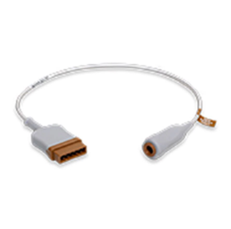 GE Precision Healthcare Temperature Cable for 400 Series Probes, Single - Cable Temp 400 Series Prb Sngl - Image 1