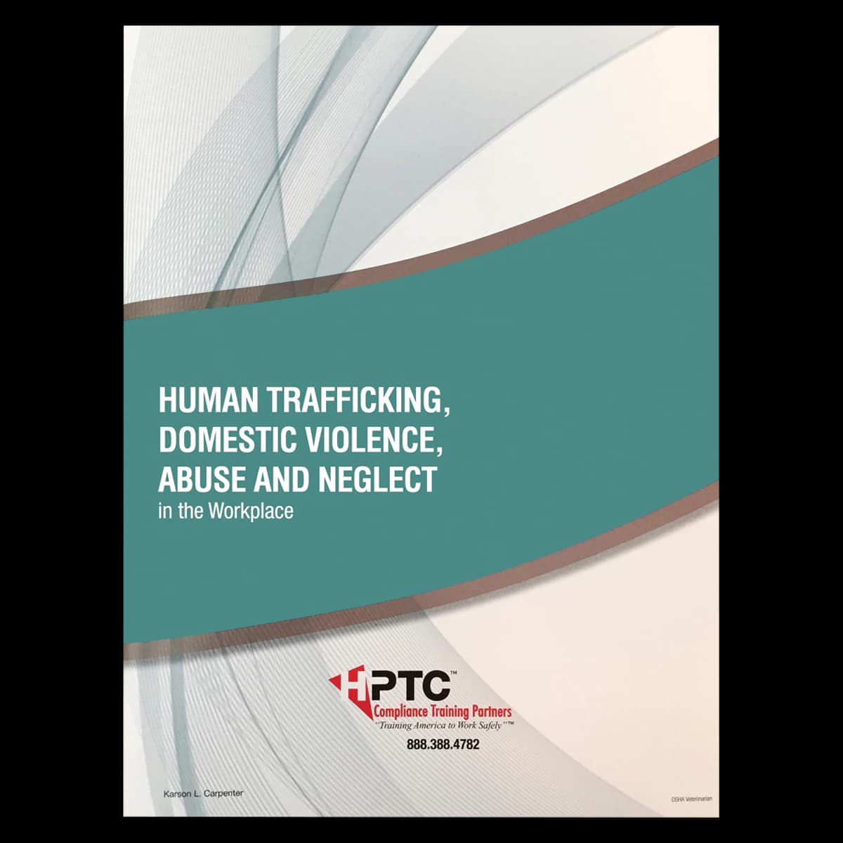 Dental Human Trafficking Workbook with 2 CEU's - Human Trafficking Workbook - Image 1
