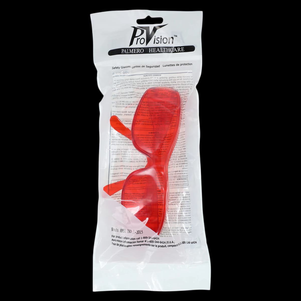 ProVision® Eyesaver Sleeks™ Safety Eyewear for Bonding – Red Frame, Red Lens, 16SLK - ProVision® Eyesaver Sleeks™ Safety Eyewear for Bonding – Red Frame, Red Lens - ProVision® Eyesaver Sleeks™ Safety Eyewear for Bonding – Red Frame, Red Lens - Image 1