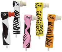Zooby Disposable Prophy Angles, Latex-Free, Assorted Animal Designs, Soft Web Cup, 90°, 100/Box, 575010 - Zooby Disposable Prophy Angles - Image 1