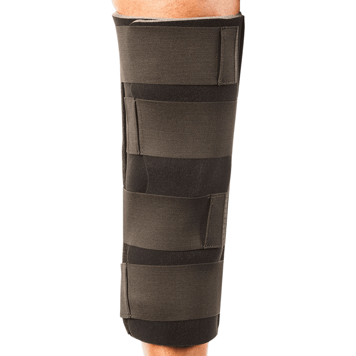 Breg Immobilizer Knee Brace, Single Panel, 9" Width, Adult, Breathable Foam, Standard Size (Up to 25") - Immob Knee Single Panel-9" - Image 1