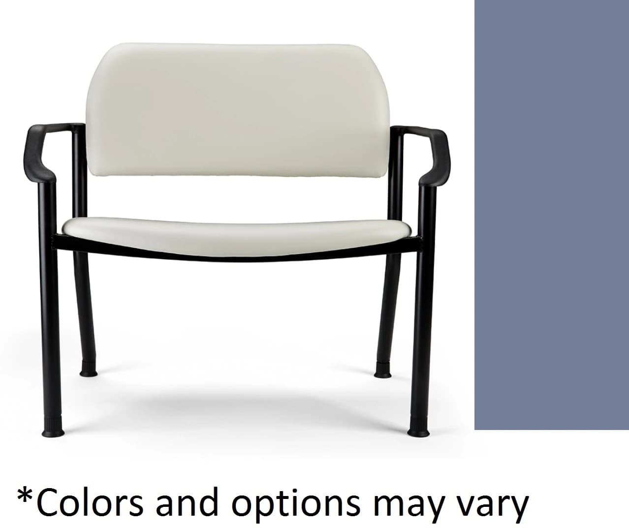 Midmark 282 Bariatric Chair with Arms, Oasis Upholstery - 282 Bariatric Chair w/ Arms - Image 1