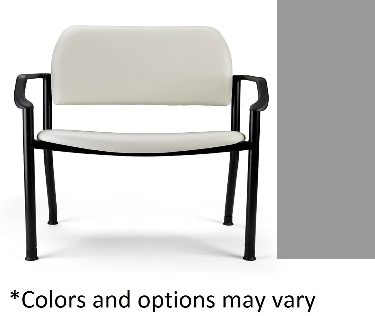 Midmark 282 Bariatric Ufree Side Chair with Arms - 282 Bariatric UF Chair w/ Arms - Image 1